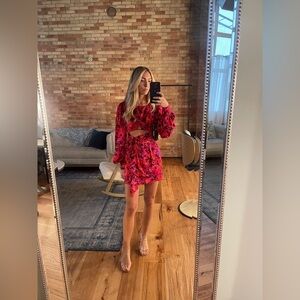 For Love and Lemons Lauren Mini Dress